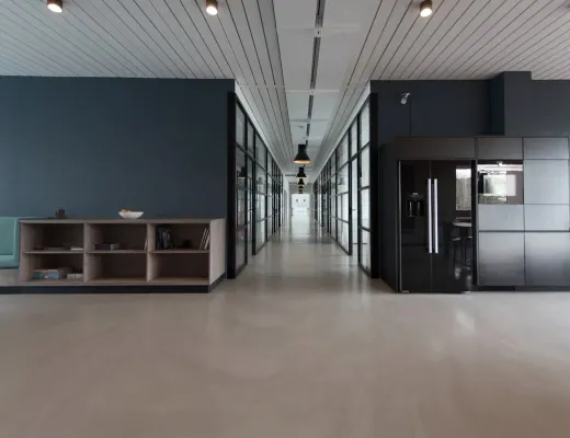 Modern professional office workspace